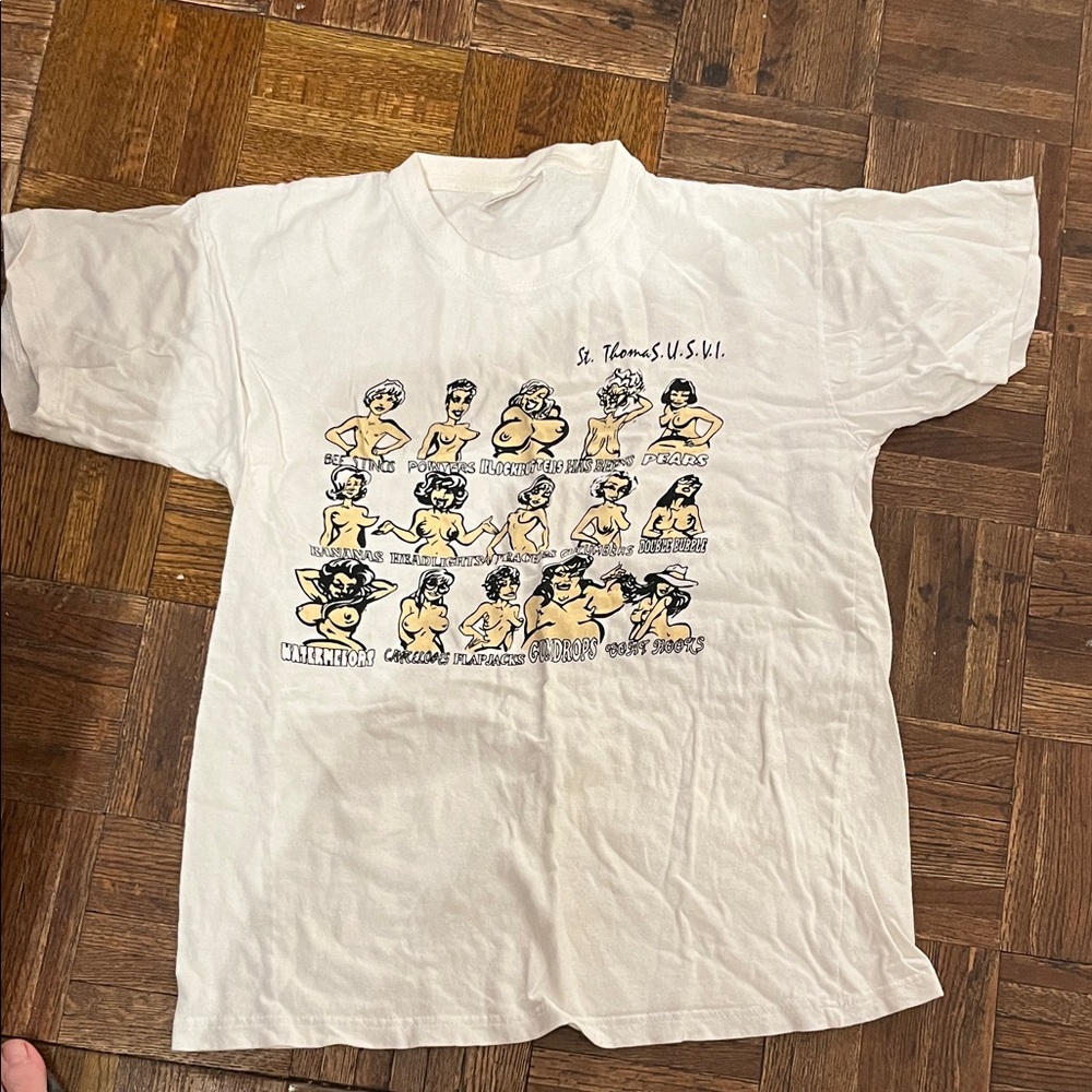 White Graphic T-Shirt